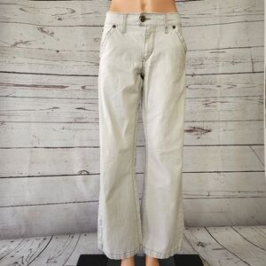 Levi's Beige Wide Leg Pants Jeans Size 11 M